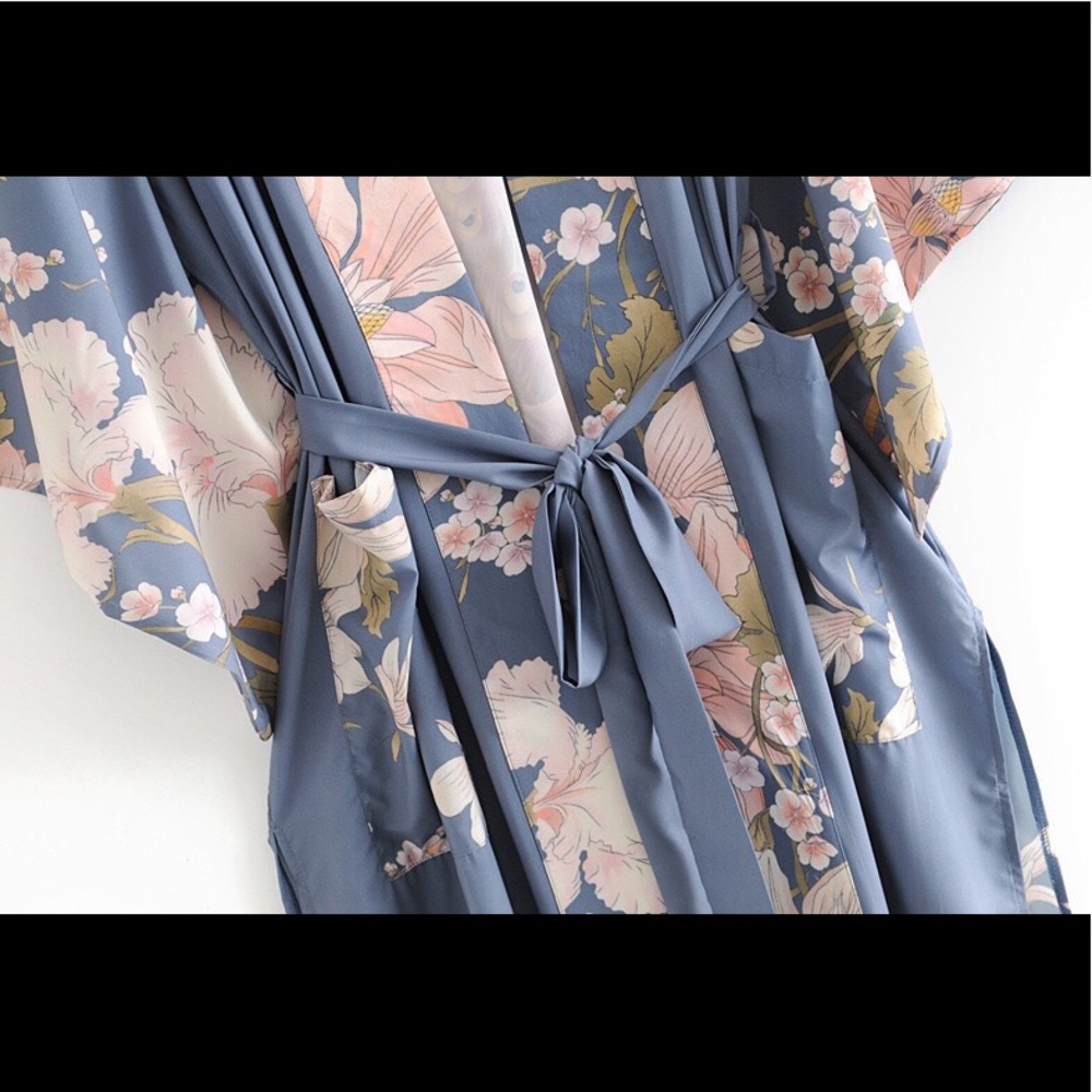 Bird Of Paradise Gypsy Bohemian Kimono - Picture 13 of 16